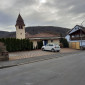 Das Gemeindehaus von oben aus