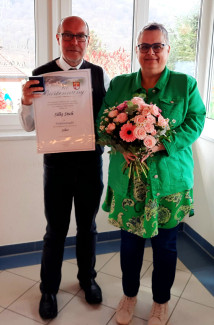 25 Jahre ehrenamtliche Mitarbeit - danke liebe Silke Stich