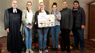 Das Kindergottesdienst beim Neustart des Kigo im Jahr 2019