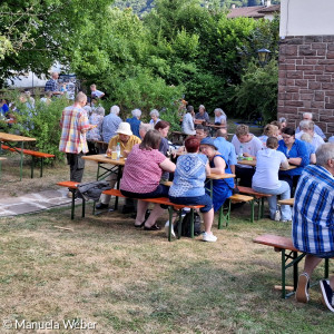 Manche bleiben von Anfang bis Ende da